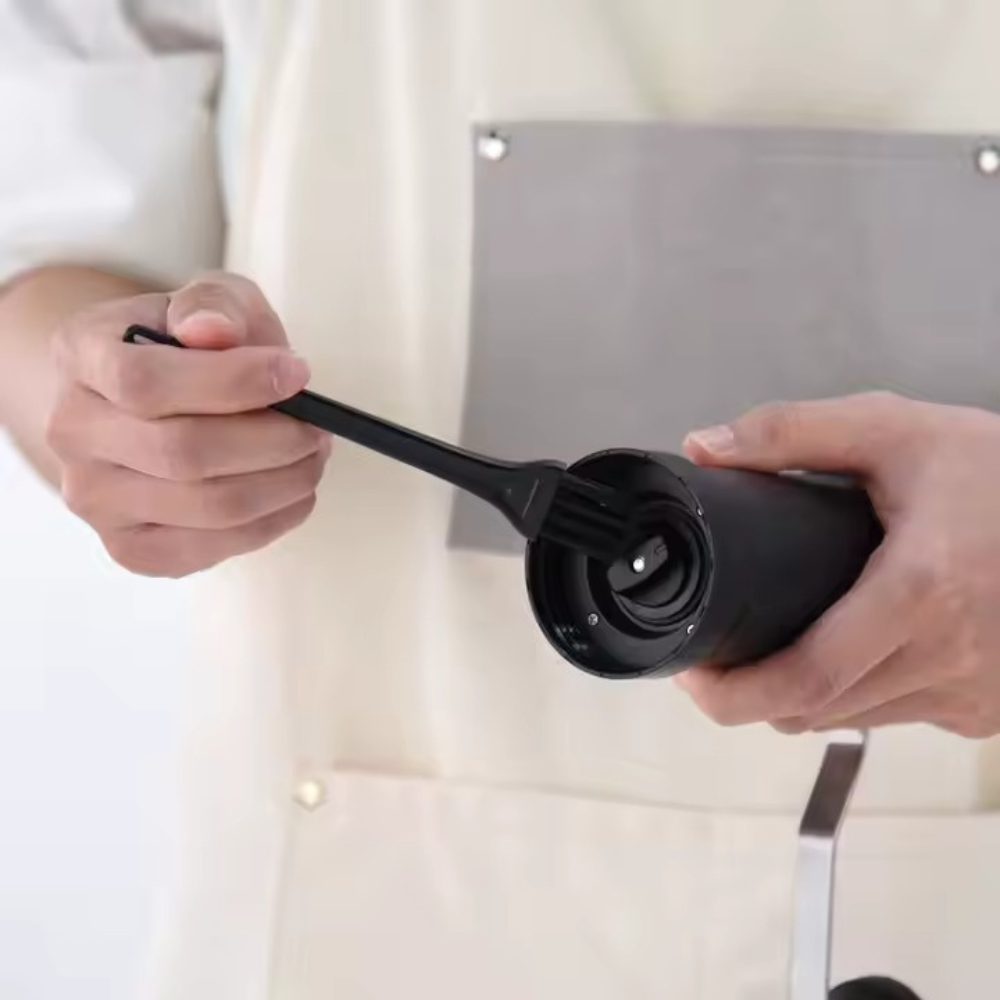 Кофемолка ручная с керамическими жерновами механическая 5 ступеней регулировки помола,черная Каменец-Подольский - изображение 9