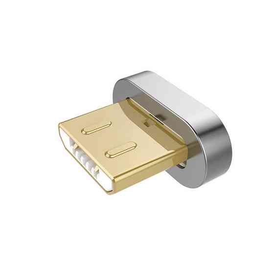 Наконечник Micro USB PZOZ для магнитного кабеля (Серебристый) Николаев