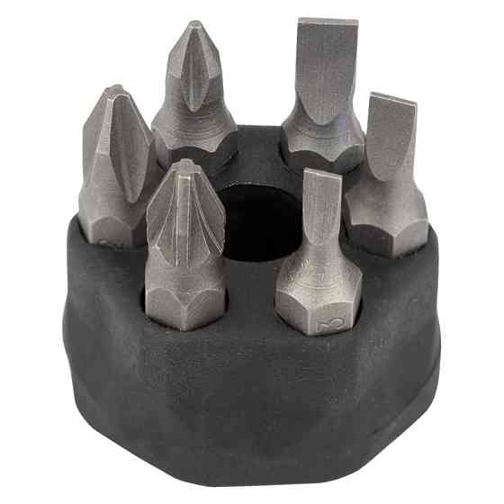 Sigma Отвертка магнитная с битами 6шт SIGMA (4002091) Коломыя