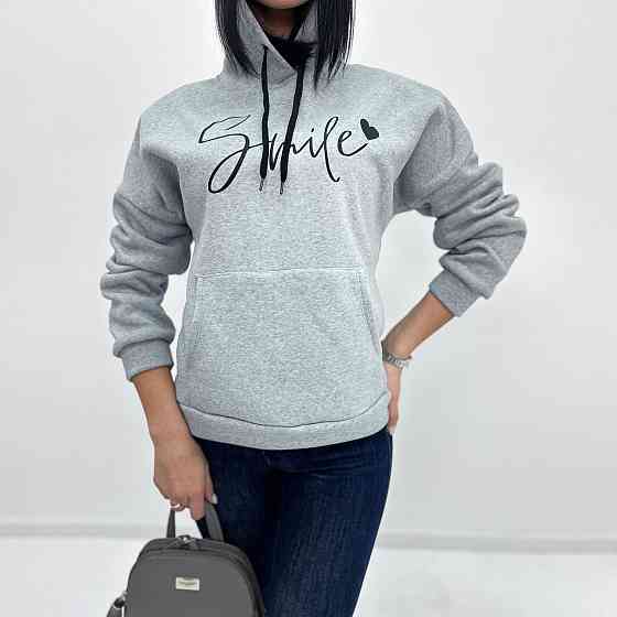 Женский худи с принтом 