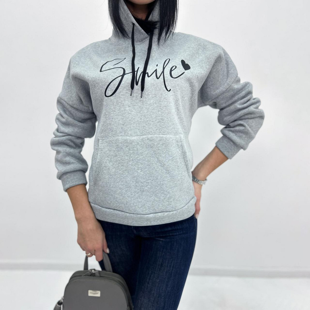 Женский худи с принтом 