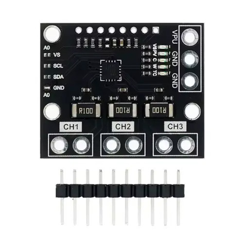 Цифровой датчик напряжения тока трехканальный I2C INA3221 Винница - изображение 3