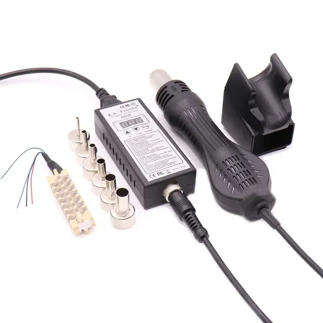 Портативний термофен Pigong 8858 з LED дисплеєм Київ - фото 7