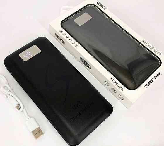 Мобильная зарядка портативная Power Bank 30000 mAh UKC. Киев
