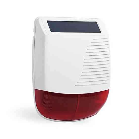 Бездротова зовнішня сирена з сонячною панеллю Trinix TRX-OSS01/W (28-00031) Киев