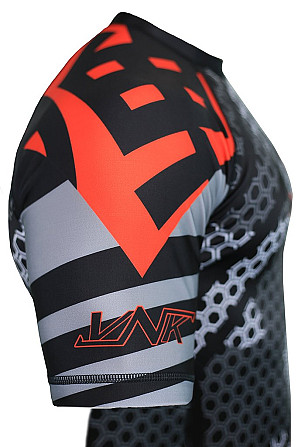 Рашгард з коротким рукавом VNK Contact Red L Каменское - изображение 7