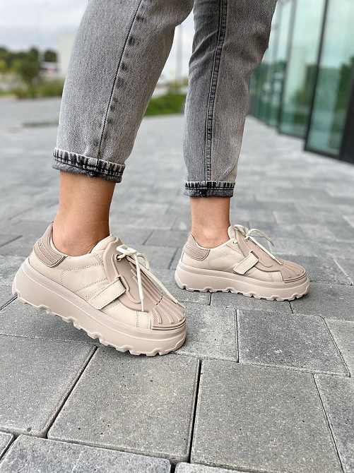 Olli Кросівки жіночі OLLI T-67-Люси кофе (весна-осінь, шкіра натуральна) (4780) Коломия - фото 7