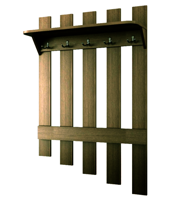 Вішалка-щит для одягу "Велінгара" капучино Миколаїв - фото 1