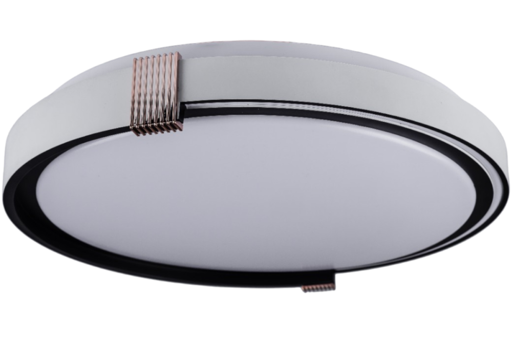 COLISEUM матовий 60W 395*60мм 3000К-6500К з ДК білий з чорним Дніпро - фото 1