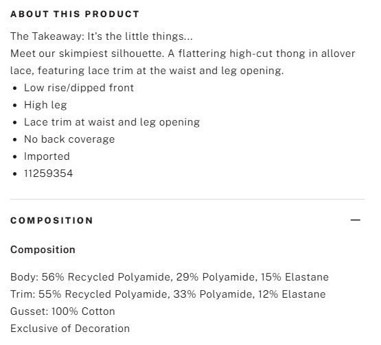 Трусики стринги кружевные Victoria's Secret Wink Micro Thong Panty XL Розовый (11259354) Киев - изображение 5