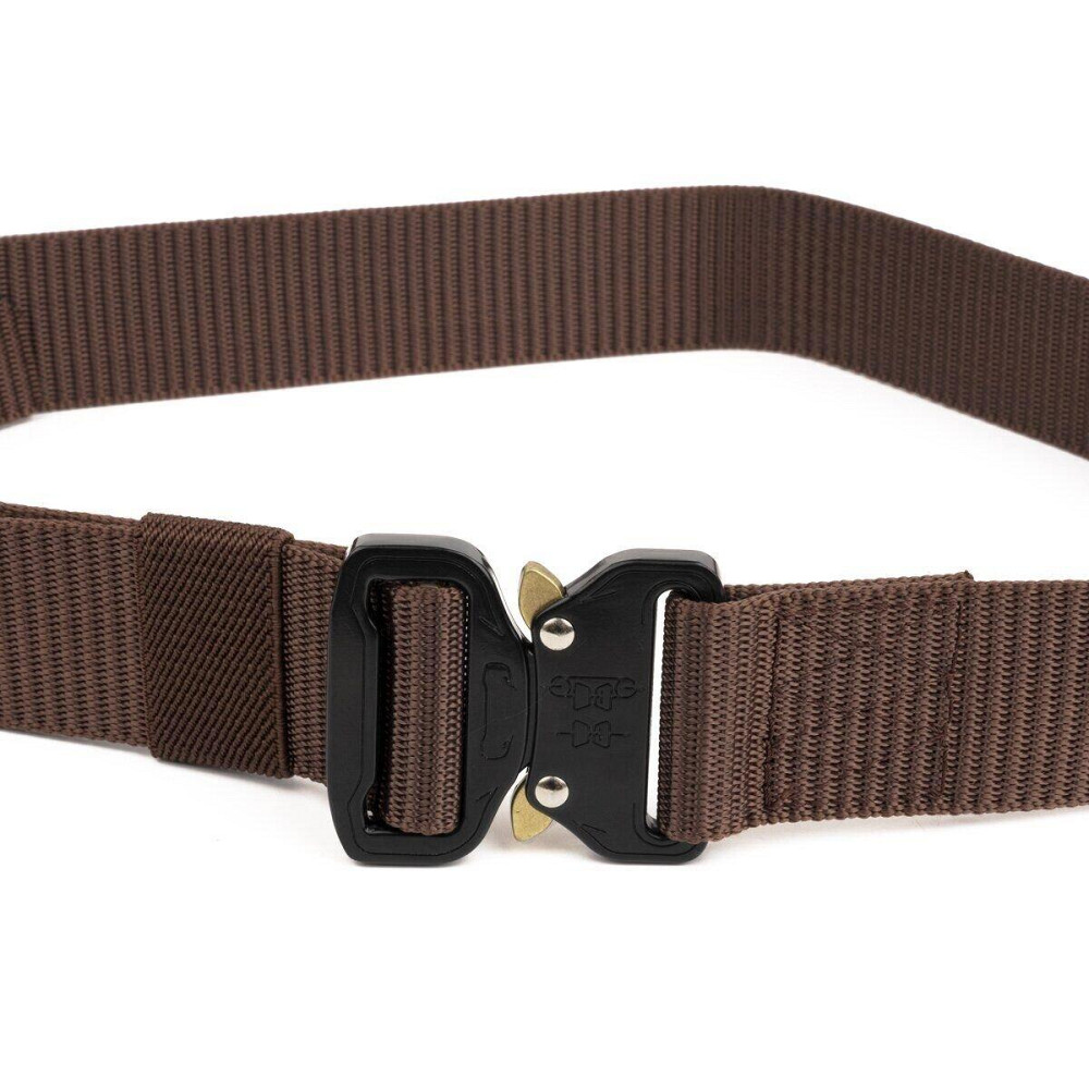 Ремінь чоловічий текстильний Vintage 20338 Коричневий Київ - фото 2