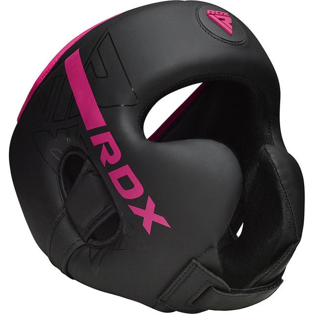 Боксерський шолом RDX F6 KARA Matte Pink S (капа в комплекті) Каменское - изображение 2