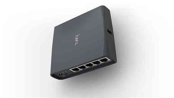 Бездротовий маршрутизатор Mikrotik hAP AC Lite TC (RB952Ui-5ac2nD-TC) Black Харків