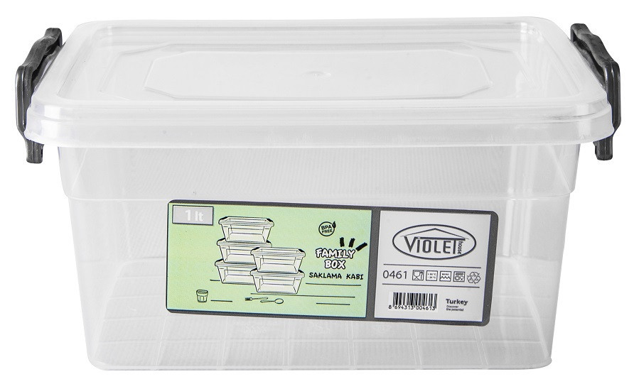 Контейнер Violet House 0461 Family Box, 1 л (6768548) Киев - изображение 2