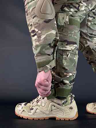 Військові чоловічі штани G3 HAN-WILD мультикам з наколінниками ріп стоп весна літо осінь Львів