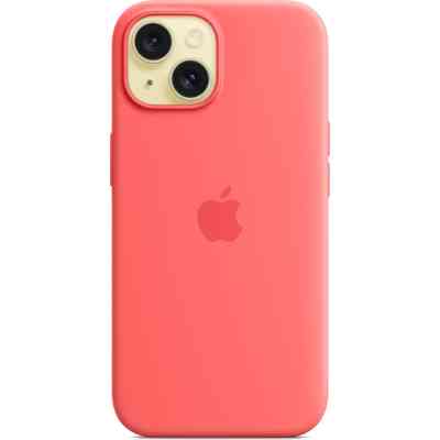 Чехол для мобильного телефона Apple iPhone 15 Silicone Case with MagSafe Guava (MT0V3ZM/A) Винница