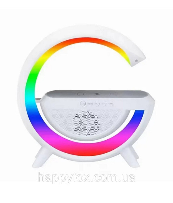 Лампа – нічник Smart DEMO Light Sound Machine з бездротовою зарядкою та вбудованою Bluetooth колонкою Львів - фото 2