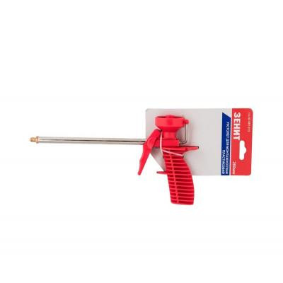 Пистолет для монтажной пены Зеніт пластиковый 260 мм (53001013) Винница - изображение 1