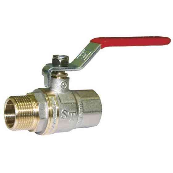 Кран шаровый 3/4'' наруж/внутр красная ручка SANTAN Харьков