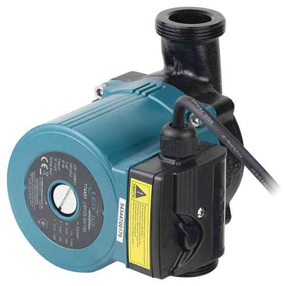 Насос циркуляционный 200Вт Hmax 8м Qmax 120л/мин Ø1½