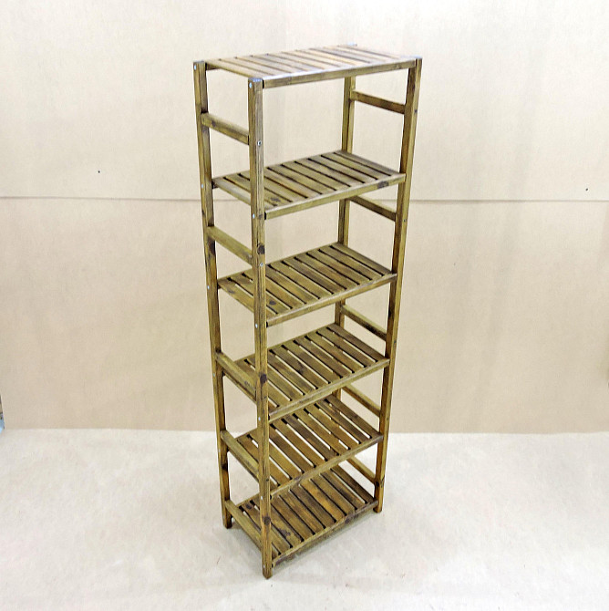 Етажерка розбірна "Манчестер 52х163" капучино Миколаїв - фото 5