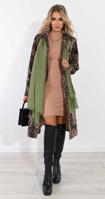 Легке пальто цікавого крою (44) Київ - фото 7