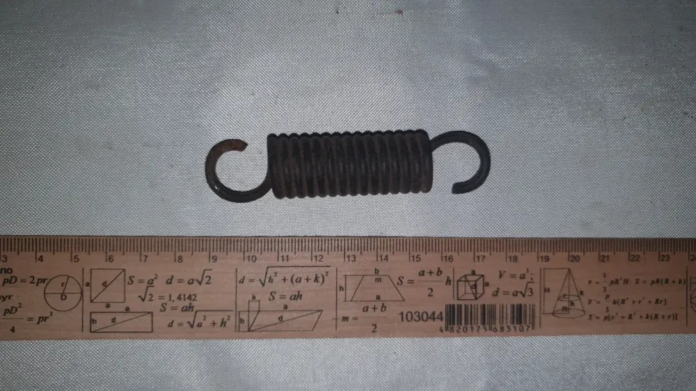 Пружина розтягнення 18.3х47/84х3 мм. СССР. Харків - фото 2