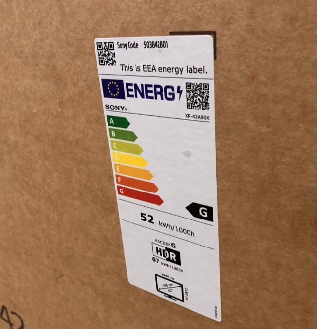 Телевизор: SONY Master Series OLED XR- 48A90K Киев - изображение 5