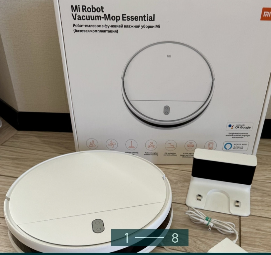 Робот -Пылесос Mi Robot Vacuum - Mop Essential. Киев - изображение 8