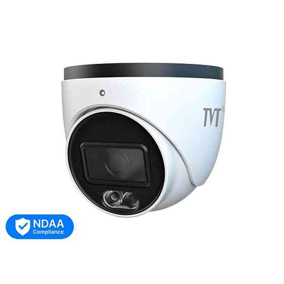 IP-відеокамера 6Mp TVT TD-9564S4-C (D/PE/AW2) f=2.8mm, ІЧ+LED-підсвічування, з мікрофоном (77-00363) Київ
