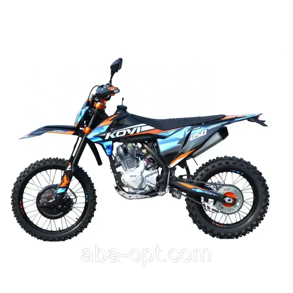 МОТОЦИКЛ Бензиновий Kovi 250 ADVANCE Крос Об'єм 249м3 шини 21'’/18''/16 купити в інтернет-магазині дешево Одеса - фото 6