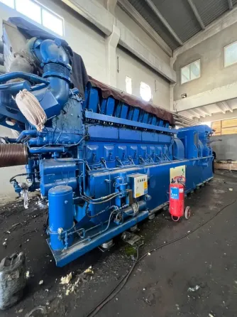 Газовий генератор Bergen 7000 квт. Київ