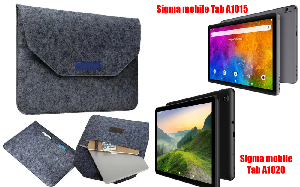 Сумка Wool із войлока для планшета Sigma Mobile Tab A1033 X-Treme Київ - фото 1
