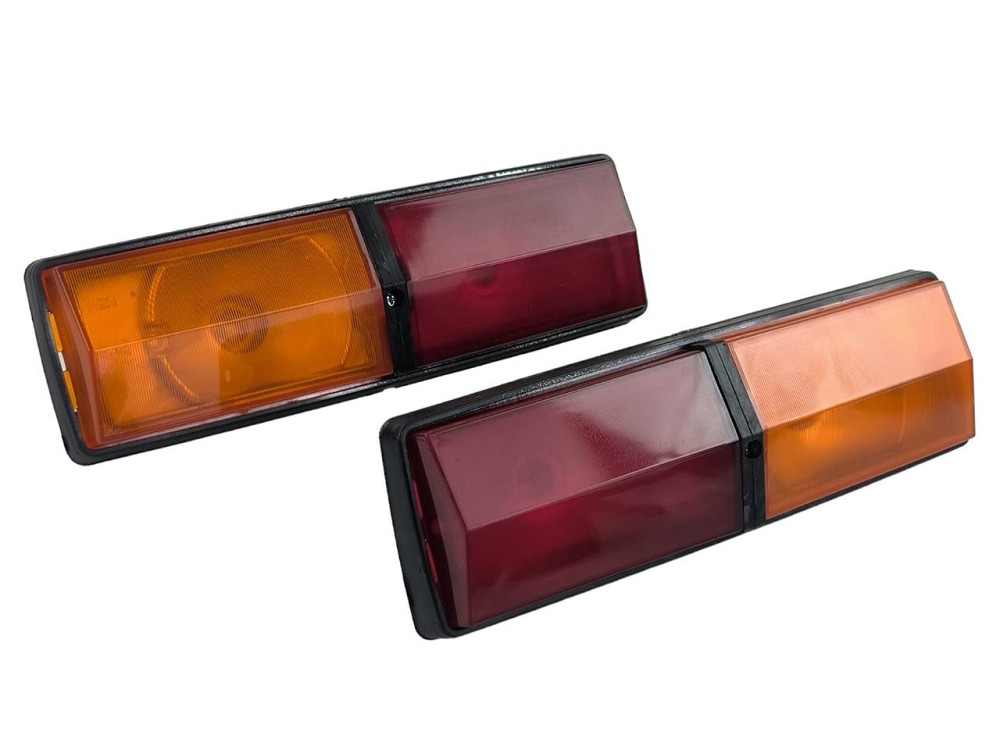 Фонарь 2101 задний (черный корпус) оранжевый/красный (к-кт 2 шт) Мукачево - изображение 2