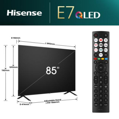 Телевизор Hisense 85E7NQ Винница - изображение 4