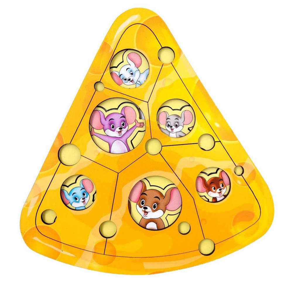 Деревянный пазл-вкладыш 