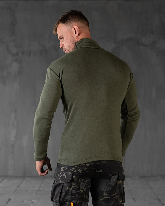 Мужской гольф олива Тризубец Одесса - изображение 10