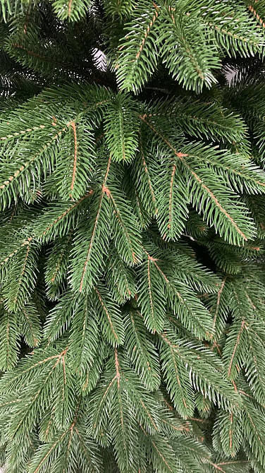 Штучна пухнаста ялинка Еліт (висота 2.30 м) лита (Зелена) Вінниця - фото 4