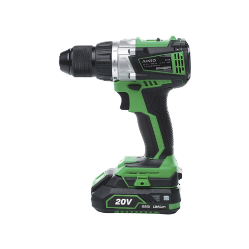 Дриль-шуруповерт безщітковий 20W 2A 2 АКБ/ЗП/+кейс 20DB APRO Житомир