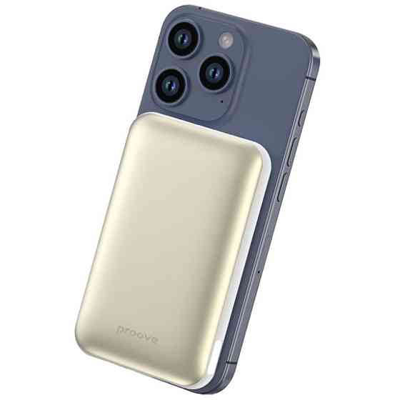Універсальна мобільна батарея Proove Vibe Energy Plus 22.5 W 10000 mAh White/Gold (PBVE15012202) ( 14887 ) Харків