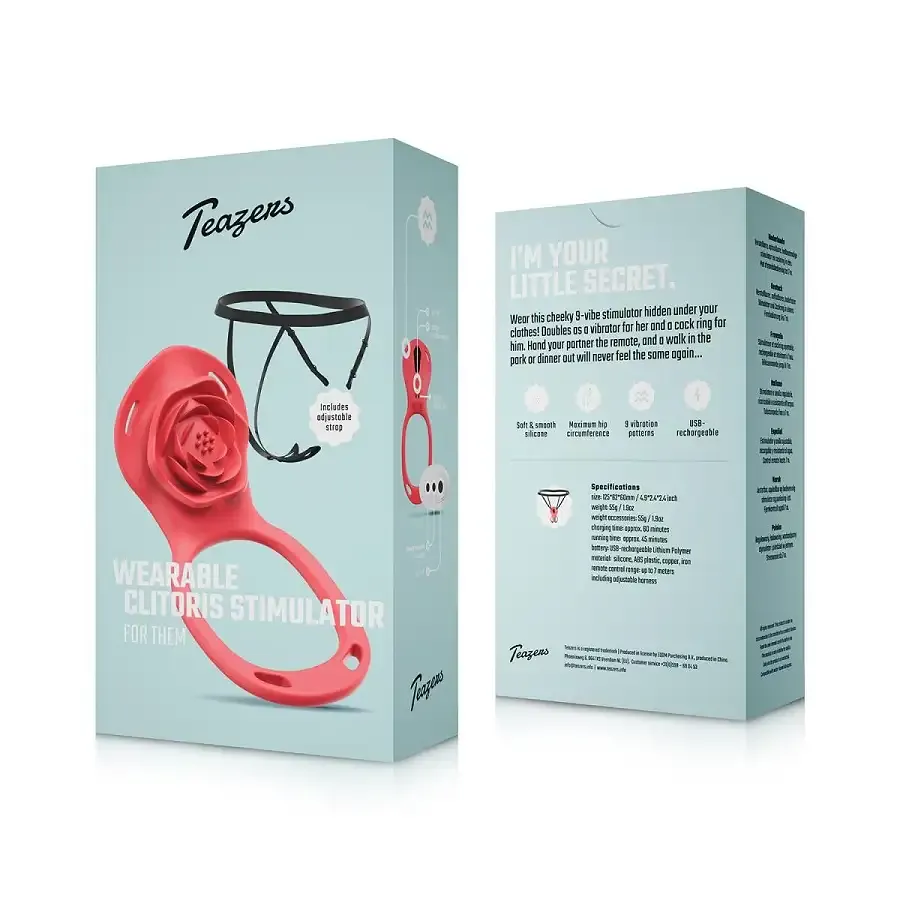 Вібратор у трусики Teazers Wearable Clitoral Stimulator Львів - фото 7