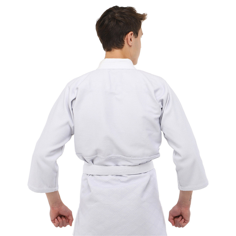 Кімоно для дзюдо HARD TOUCH CO-8917 розмір 120-190 см білий Спортивна форма Київ - фото 6