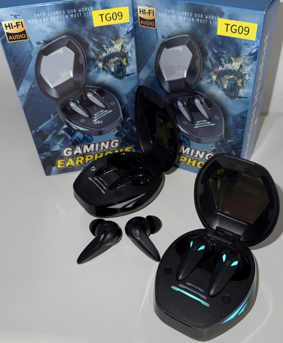 Бездротові Bluetooth навушники TG09 Gaming. Харків - фото 1