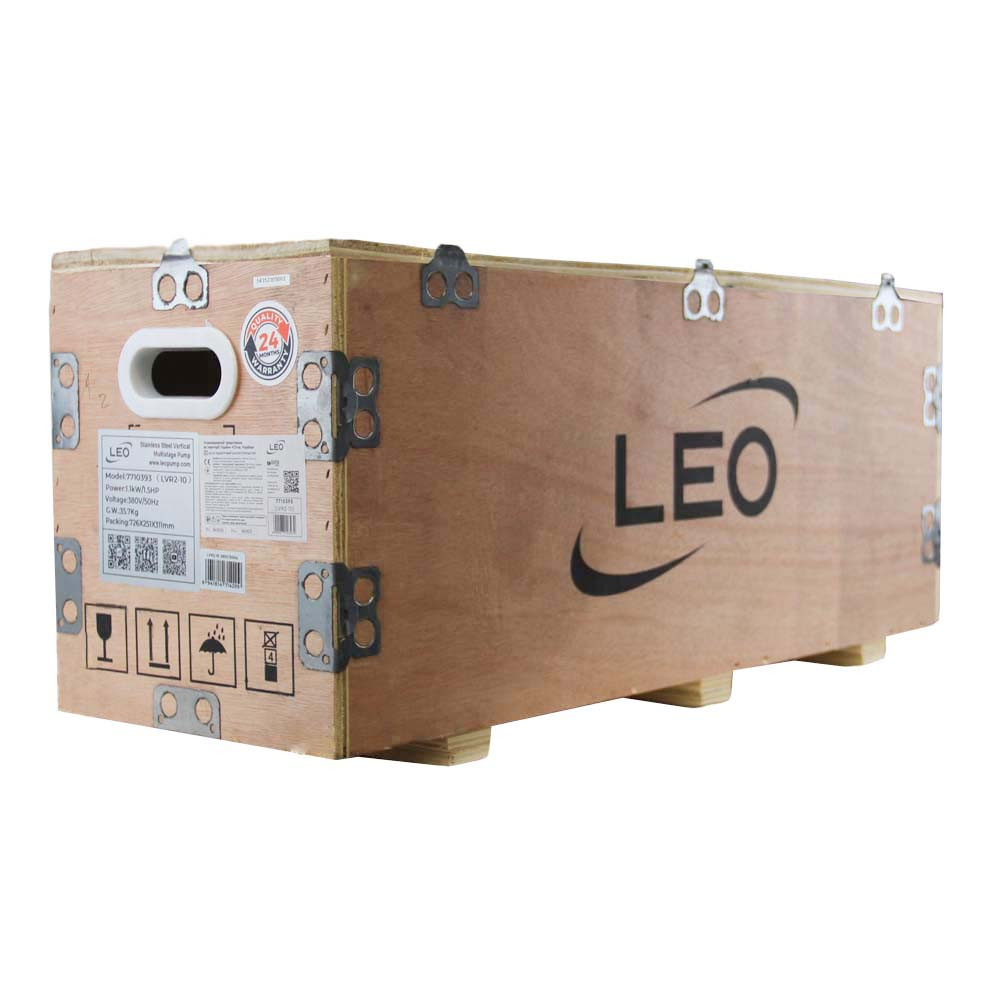 LEO Насос центробежный многоступенчатый вертикальный 380В 3кВт H 232(198)м Q 58(33)л/мин нерж L Коломия - фото 7