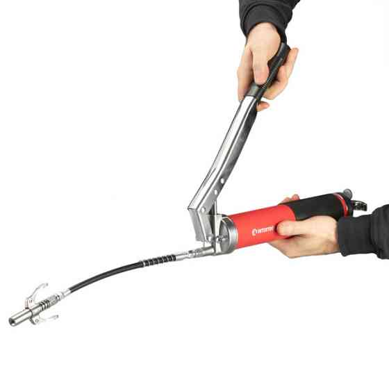 Насадка швидкознімна для мастильного шприца, подвійна ручка INTERTOOL AT-3063 Киев