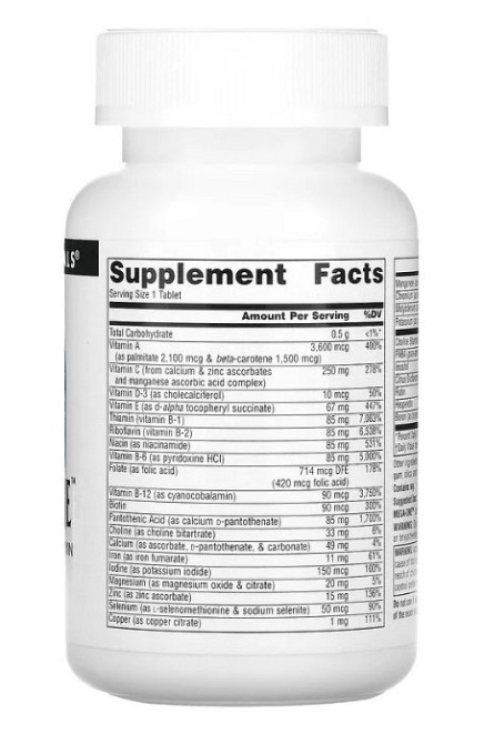 Комплекс Витаминов и Минералов (Mega-One) 60 таблеток Київ - фото 4