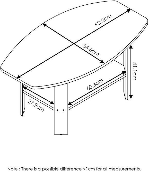 Журнальний столик "Дунавар" венге Миколаїв - фото 2