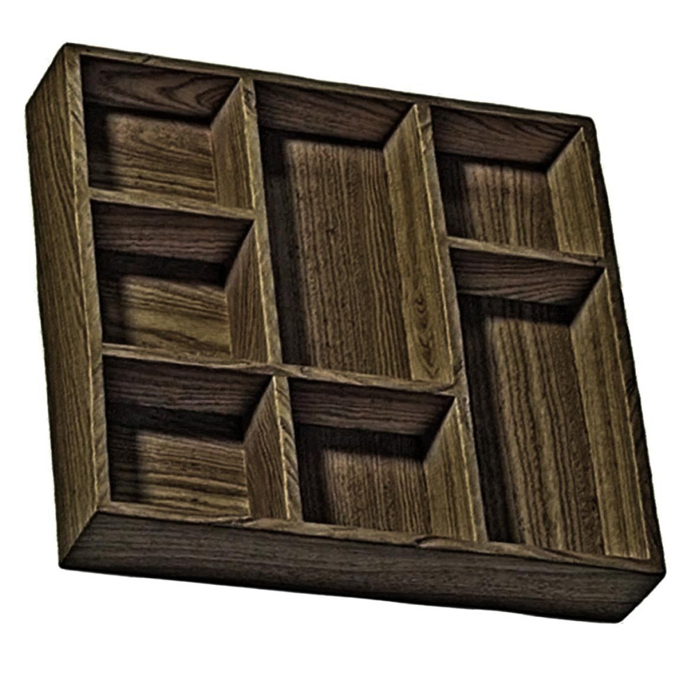 Менажница деревянная 