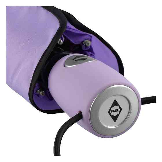 Парасоля Fare 5460 складана повний автомат, колір світло-бузковий Киев