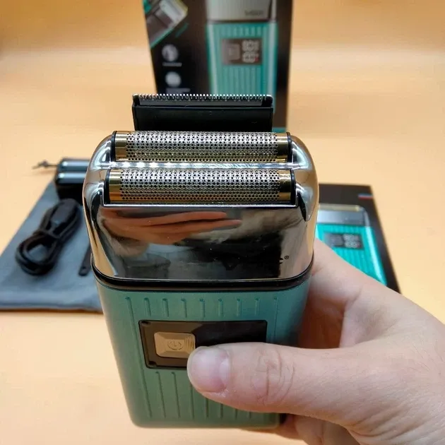 Бритва VGR V357 чоловіча, акумуляторна, водостійка, з триммером і лезвиями з нержавіючої сталі Одеса - фото 9